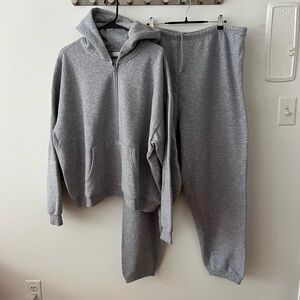 SKIMS Cotton Fleece Set